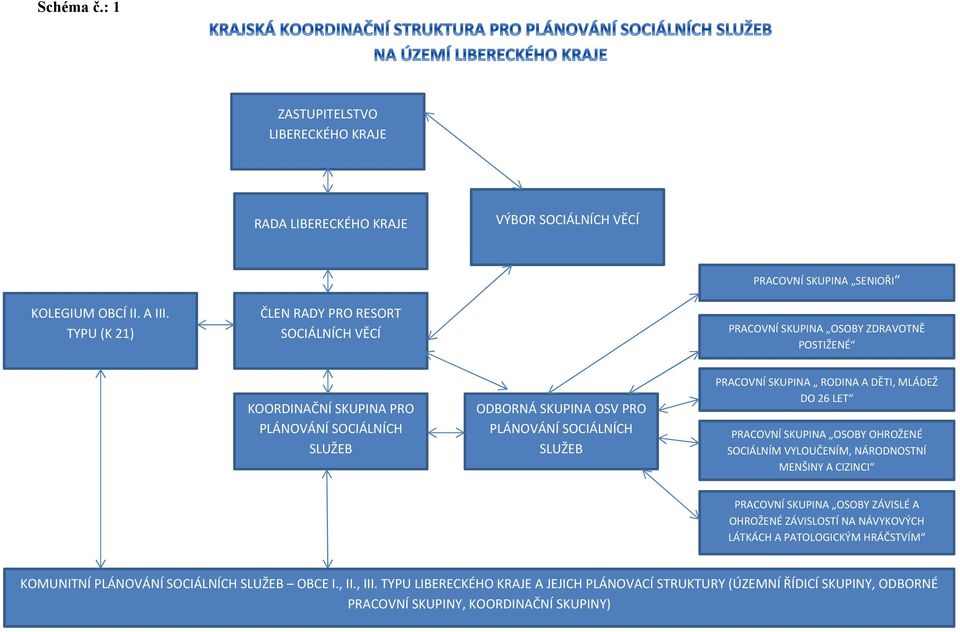 PRACOVNÍ SKUPINA RODINA A DĚTI, MLÁDEŽ DO 26 LET PRACOVNÍ SKUPINA OSOBY OHROŽENÉ SOCIÁLNÍM VYLOUČENÍM, NÁRODNOSTNÍ MENŠINY A CIZINCI PRACOVNÍ SKUPINA OSOBY ZÁVISLÉ A OHROŽENÉ ZÁVISLOSTÍ NA NÁVYKOVÝCH