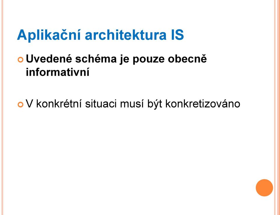 obecně informativní V