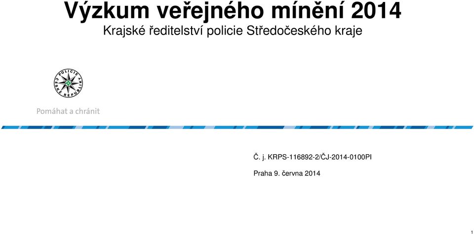 Středočeského kraje Č. j.