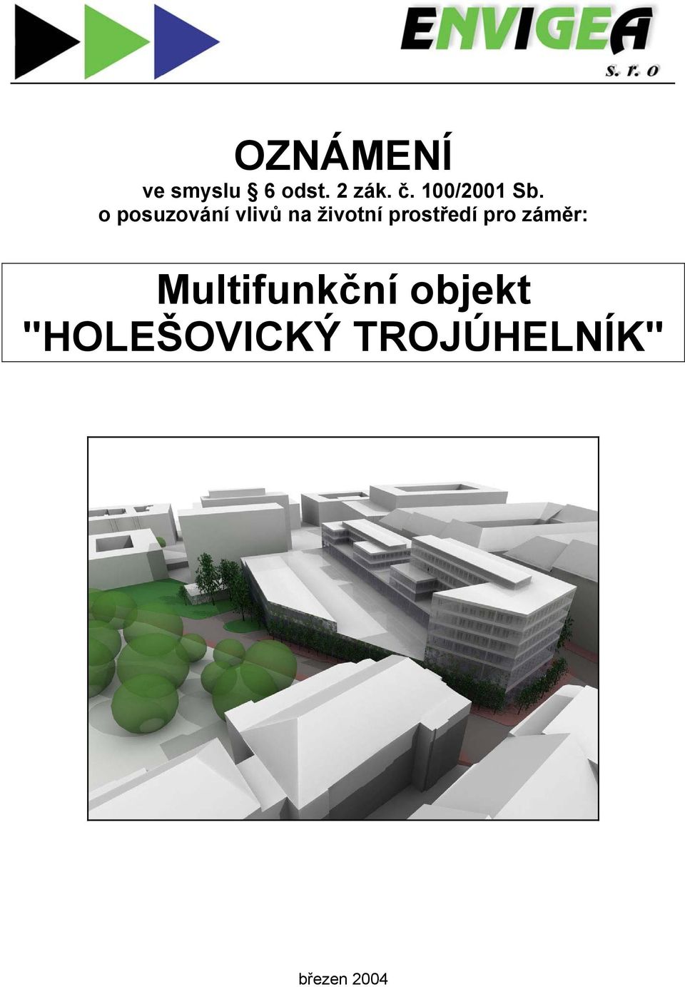 o posuzování vlivů na životní prostředí