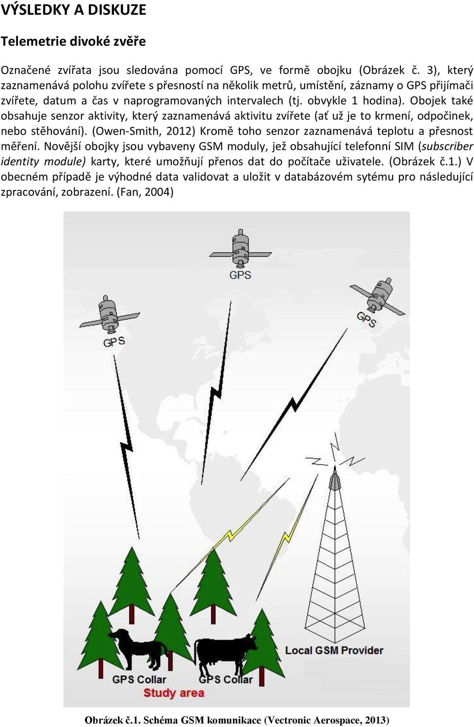 Obojek také obsahuje senzor aktivity, který zaznamenává aktivitu zvířete (ať už je to krmení, odpočinek, nebo stěhování). (Owen-Smith, 2012) Kromě toho senzor zaznamenává teplotu a přesnost měření.