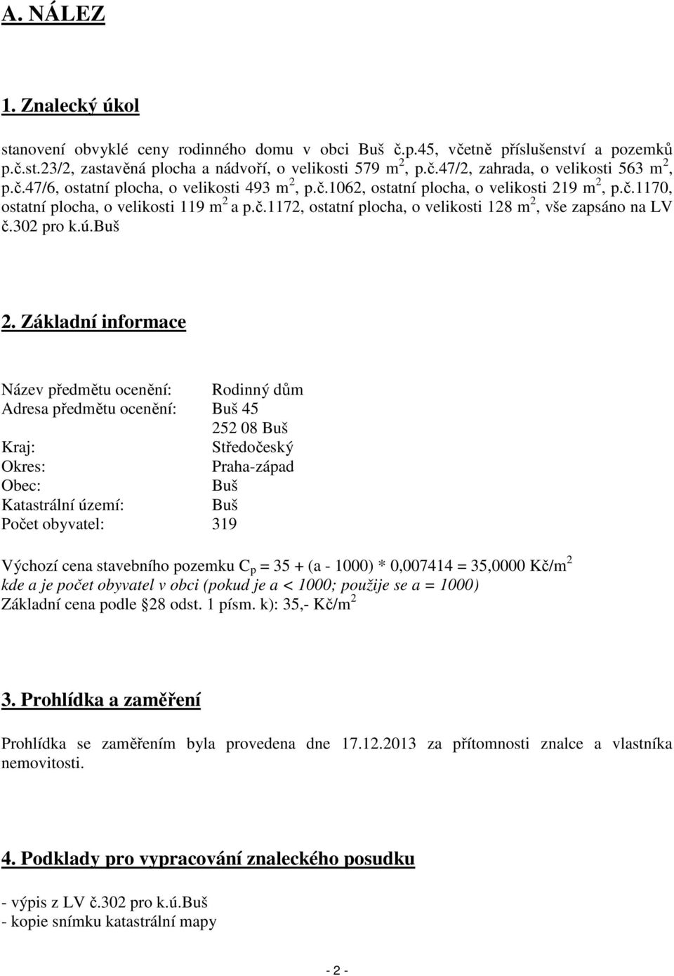 302 pro k.ú.buš 2.