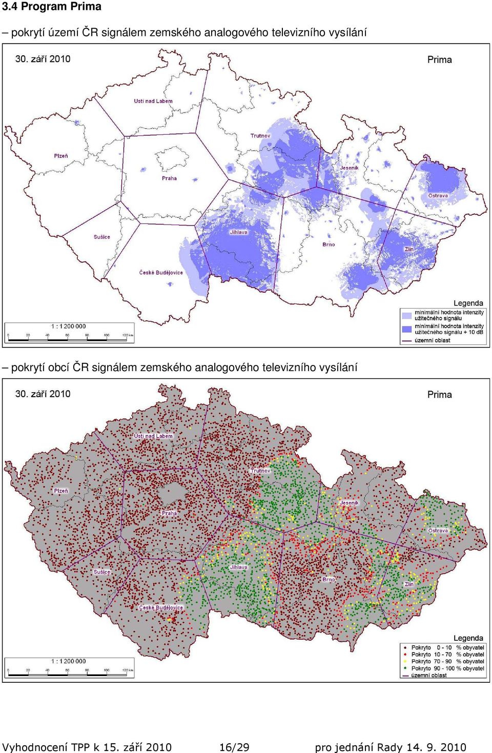 signálem zemského analogového televizního vysílání