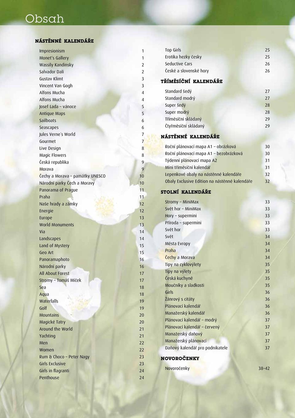 Praha 11 Naše hrady a zámky 12 Energie 12 Europe 13 World Monuments 13 Via 14 Landscapes 14 Land of Mystery 15 Geo Art 15 Panoramaphoto 16 Národní parky 16 All About Forest 17 Stromy Tomáš Míček 17