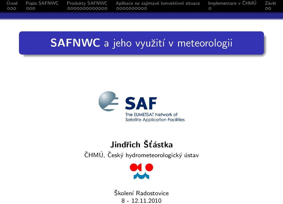 ČHMÚ, Český hydrometeorologický