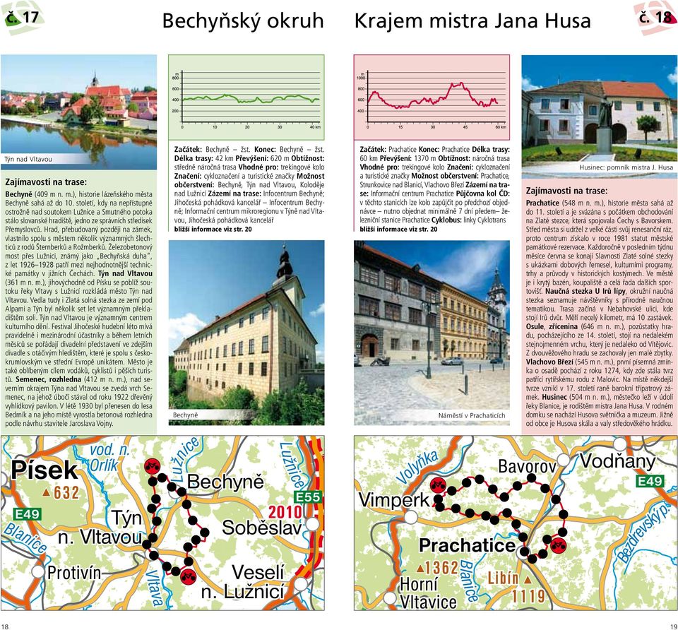 Hrad, přebudovaný později na zámek, vlastnilo spolu s městem několik významných šlechticů z rodů Šternberků a Rožmberků.