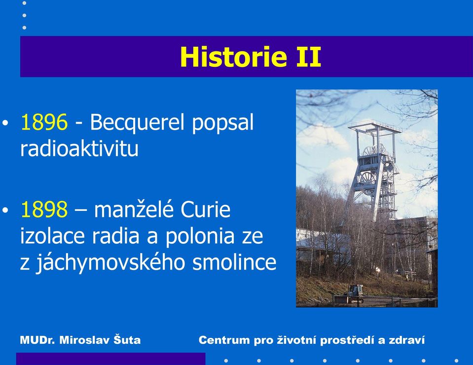 manželé Curie izolace radia a