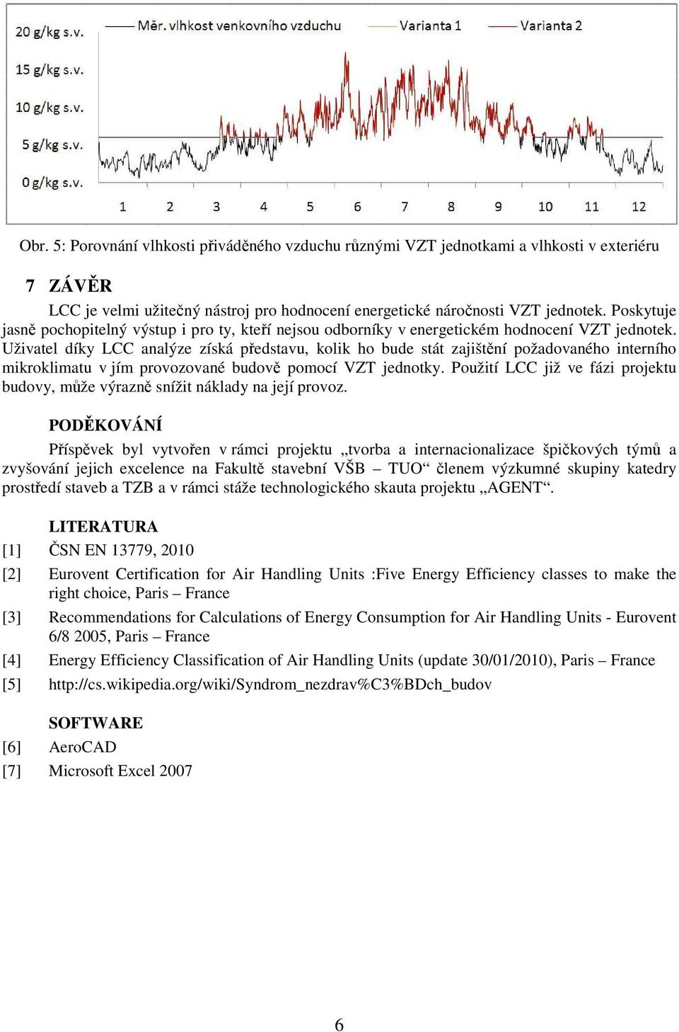 Uživatel díky LCC analýze získá představu, kolik ho bude stát zajištění požadovaného interního mikroklimatu v jím provozované budově pomocí VZT jednotky.