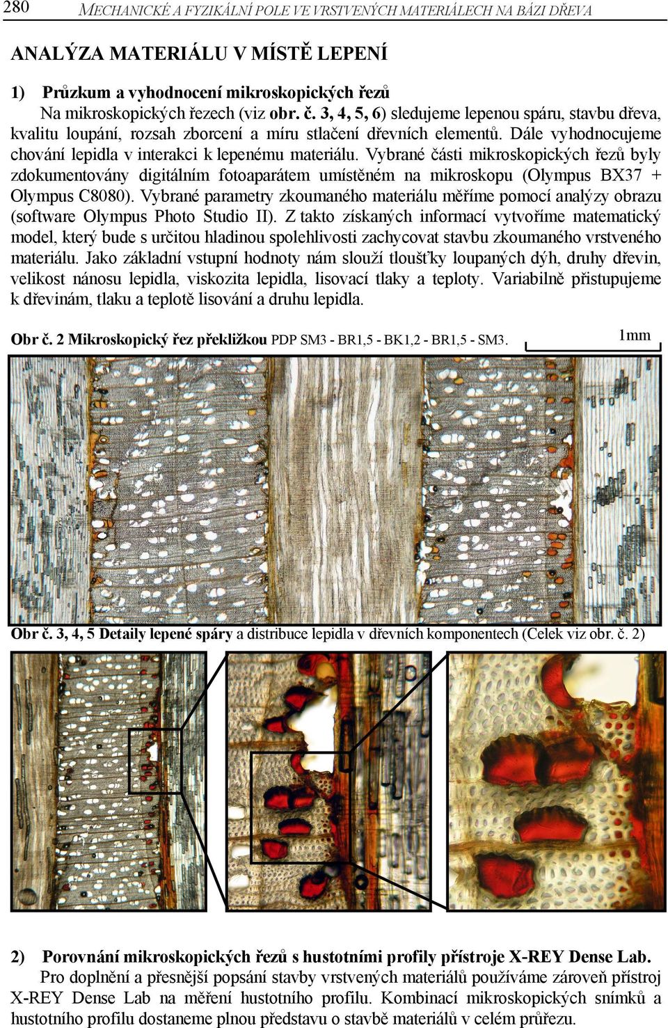 Vybrané části mikroskopických řezů byly zdokumentovány digitálním fotoaparátem umístěném na mikroskopu (Olympus BX37 + Olympus C8080).