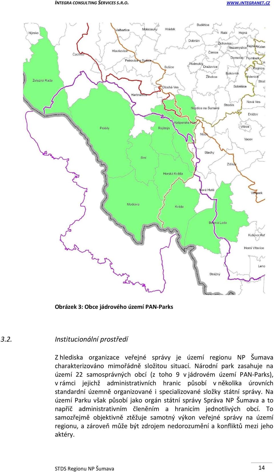 organizované i specializované složky státní správy.