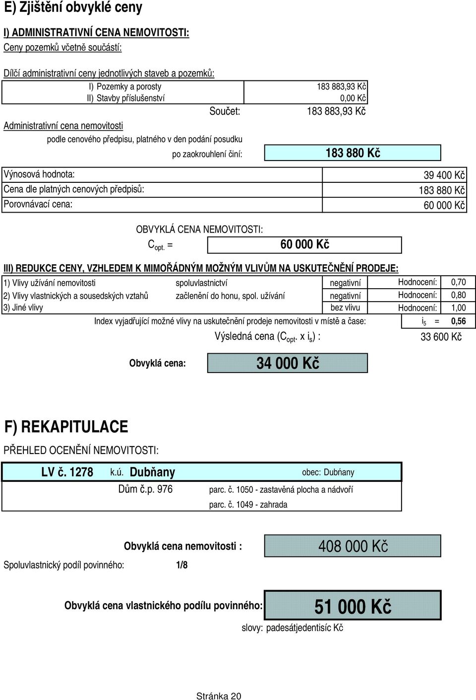 NEMOVITOSTI: C opt.