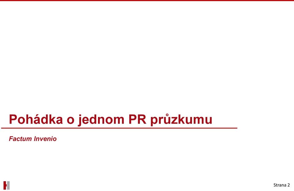 průzkumu