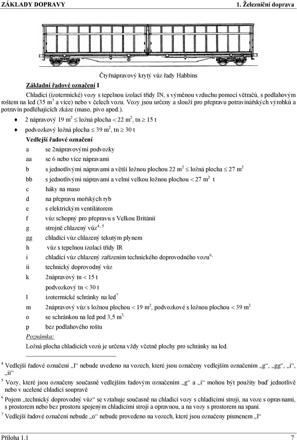 2 nápravový 19 m 2 ložná plocha < 22 m 2, tn 15 t podvozkový ložná plocha 39 m 2, tn 30 t a aa se 2nápravovými podvozky se 6 nebo více nápravami b s jednotlivými nápravami a větší ložnou plochou 22 m
