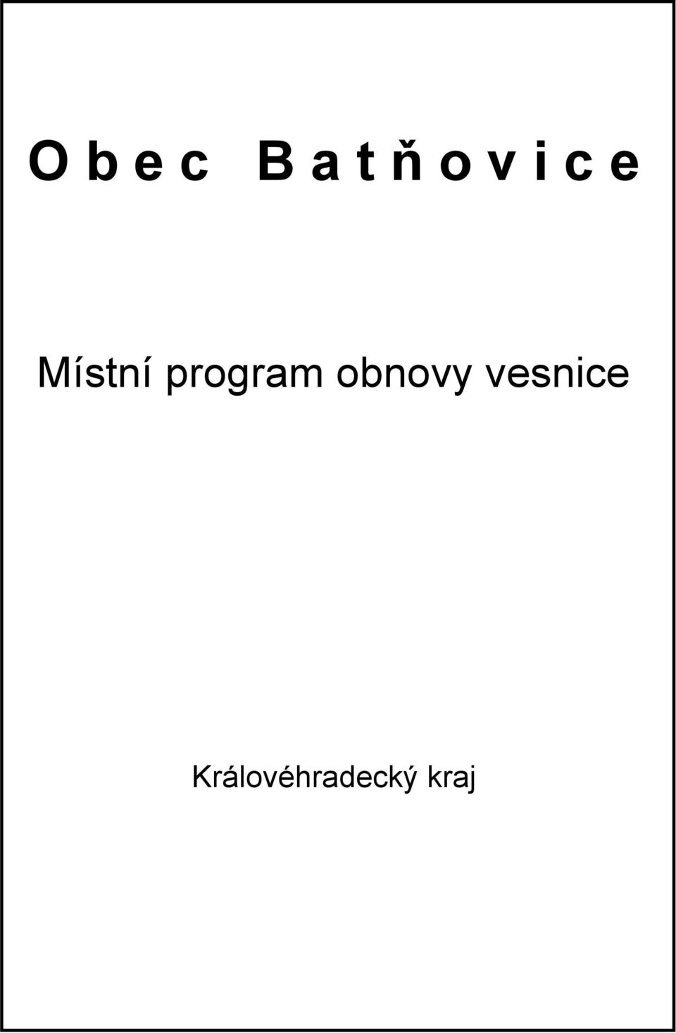 program obnovy