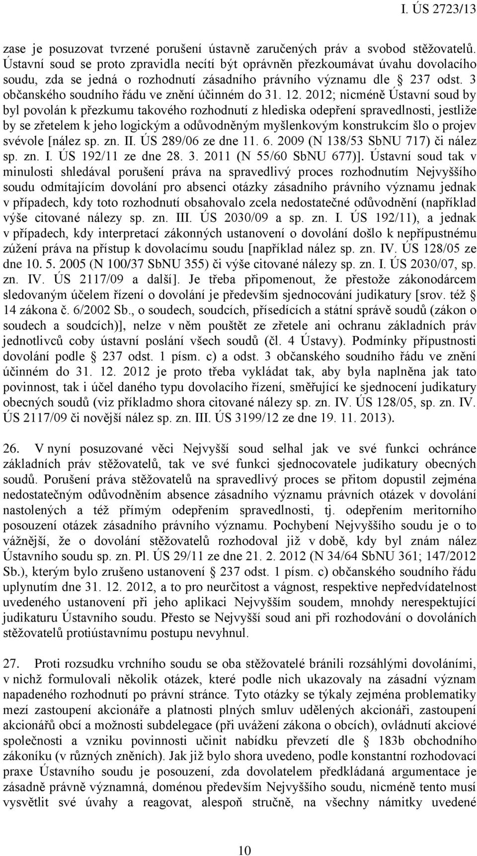 3 občanského soudního řádu ve znění účinném do 31. 12.