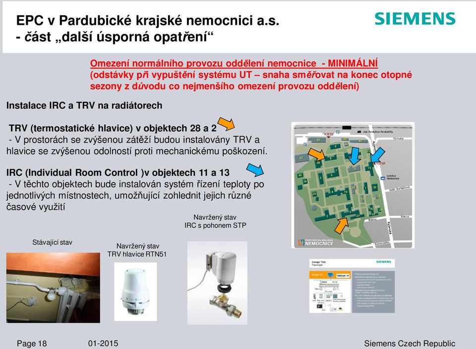 hlavice se zvýšenou odolností proti mechanickému poškození.