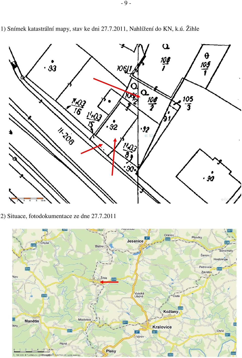 7.2011, Nahlížení do KN, k.ú.