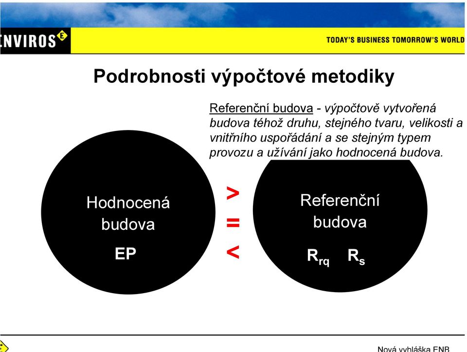 vnitřního uspořádání a se stejným typem provozu a užívání jako