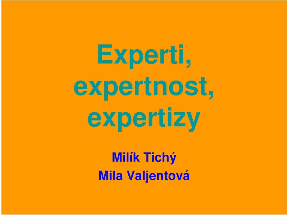 expertizy