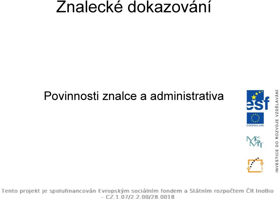 Povinnosti