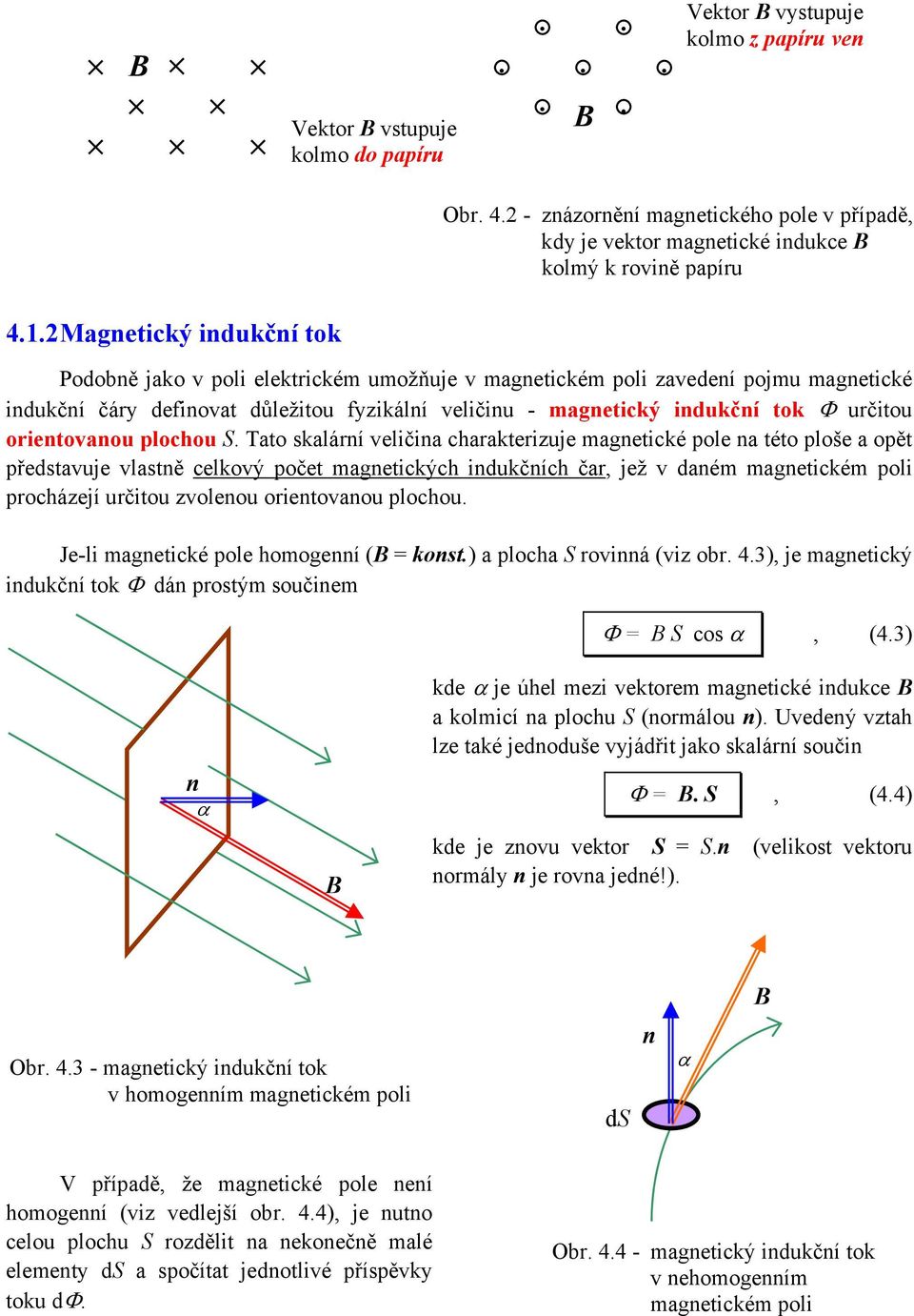 Tato skalární veličina charakterizuje magnetické pole na této ploše a opět představuje vlastně celkový počet magnetických indukčních čar, jež v daném magnetickém poli procházejí určitou zvolenou