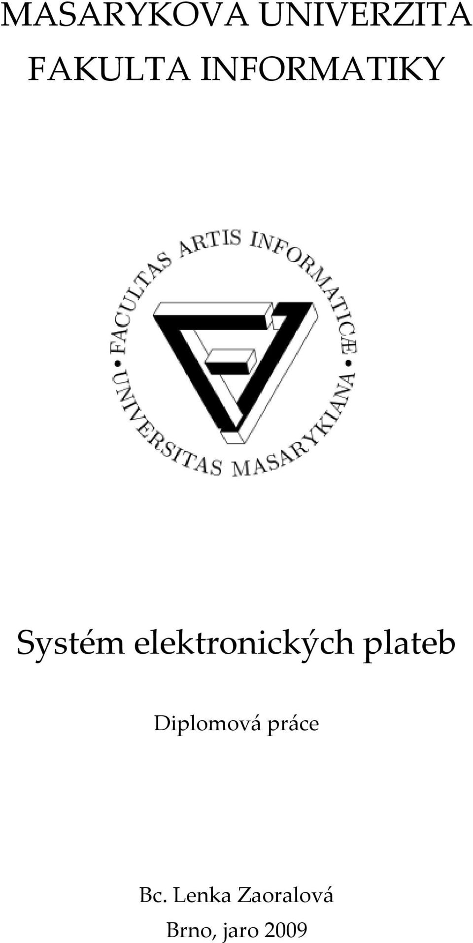 elektronických plateb