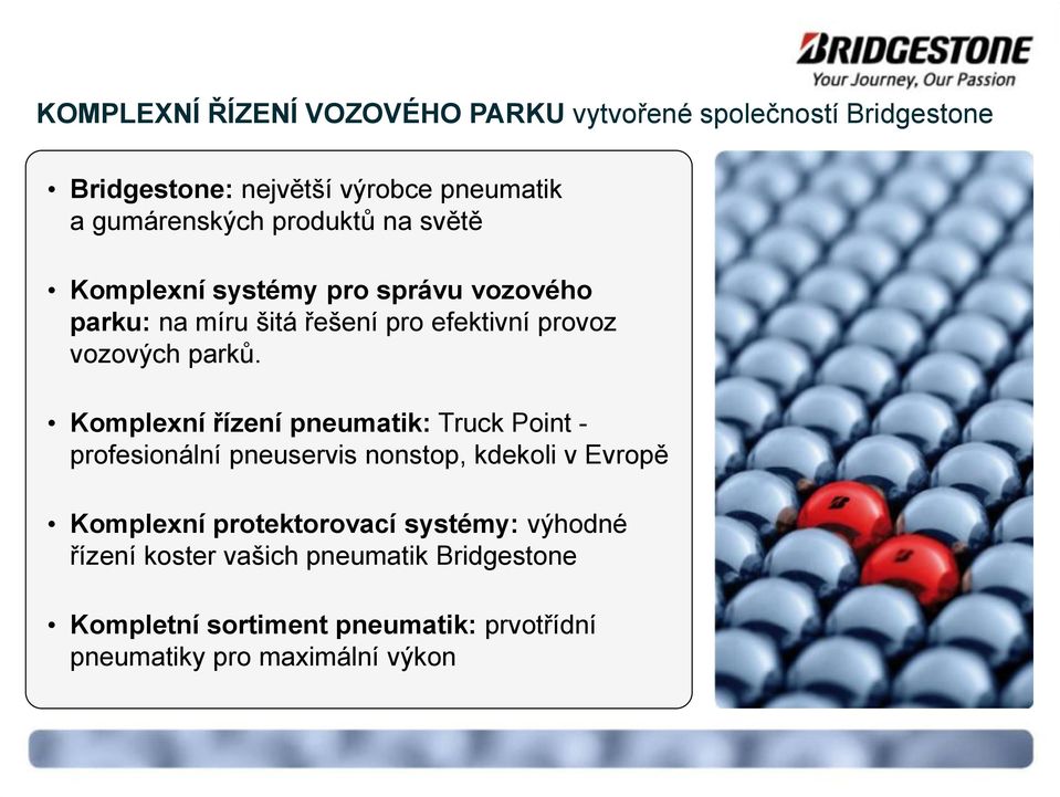 Komplexní řízení pneumatik: Truck Point - profesionální pneuservis nonstop, kdekoli v Evropě Komplexní protektorovací