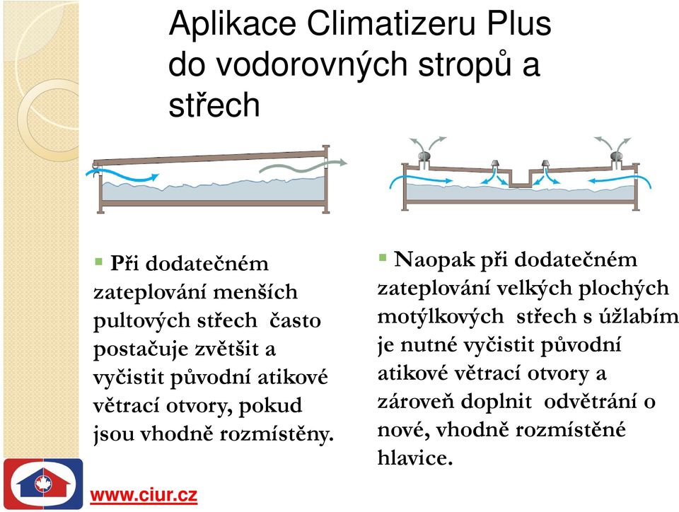 vhodně rozmístěny.