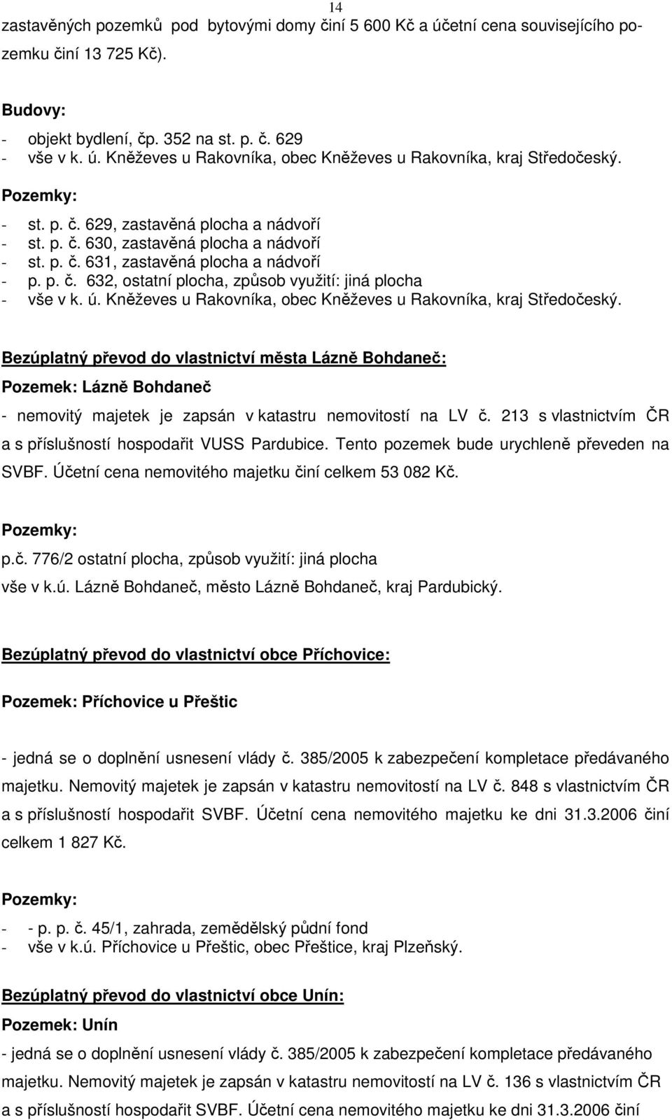 ú. Kněževes u Rakovníka, obec Kněževes u Rakovníka, kraj Středočeský.