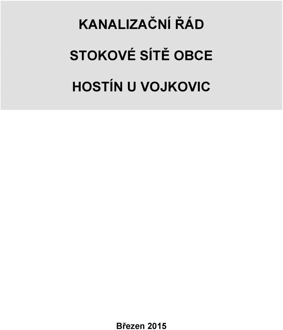 OBCE HOSTÍN U