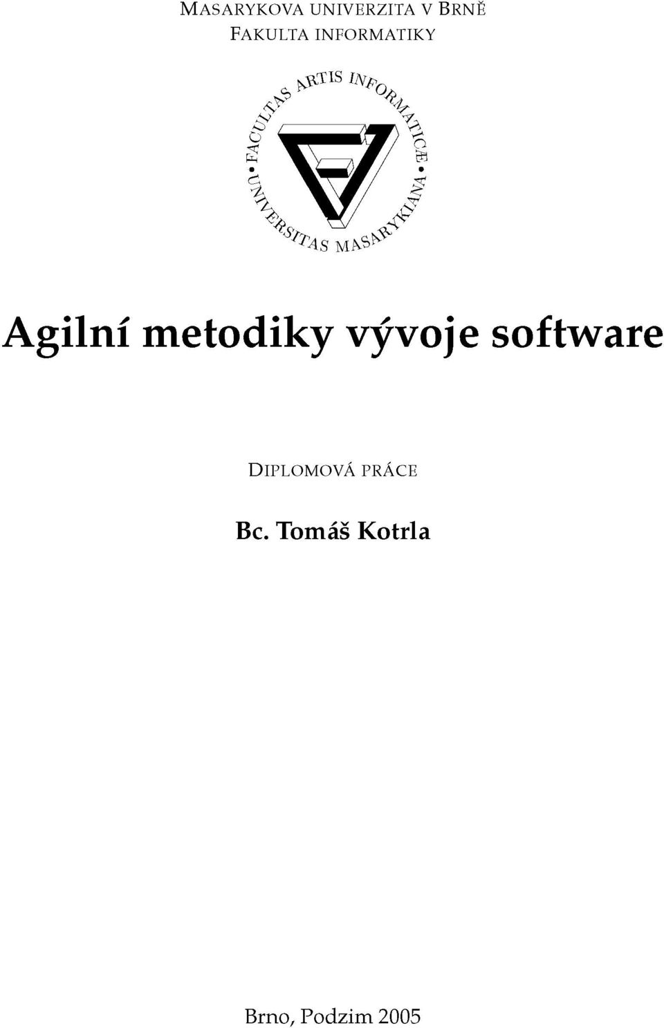 Agilní metodiky vývoje software