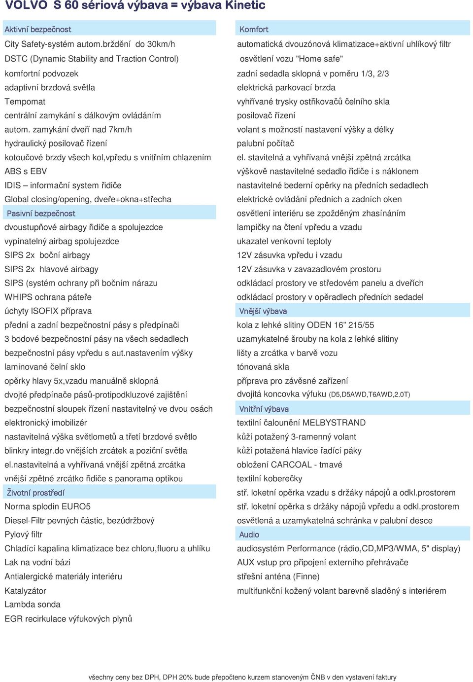 2/3 adaptivní brzdová svtla elektrická parkovací brzda Tempomat vyhívané trysky ostikova elního skla centrální zamykání s dálkovým ovládáním posilova ízení autom.