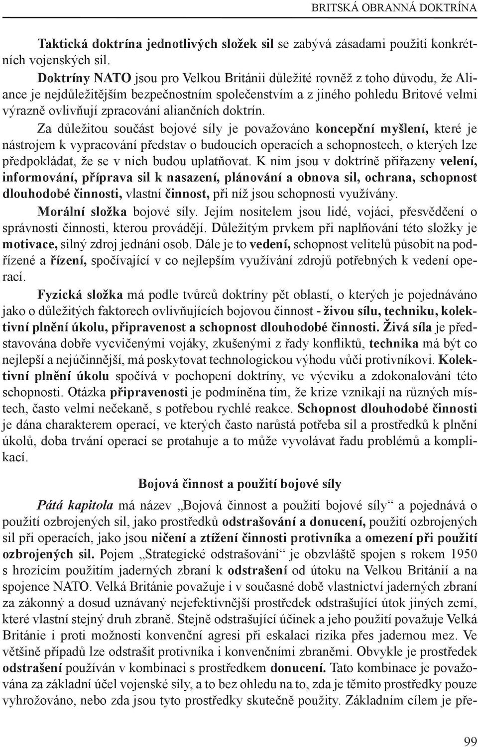 aliančních doktrín.