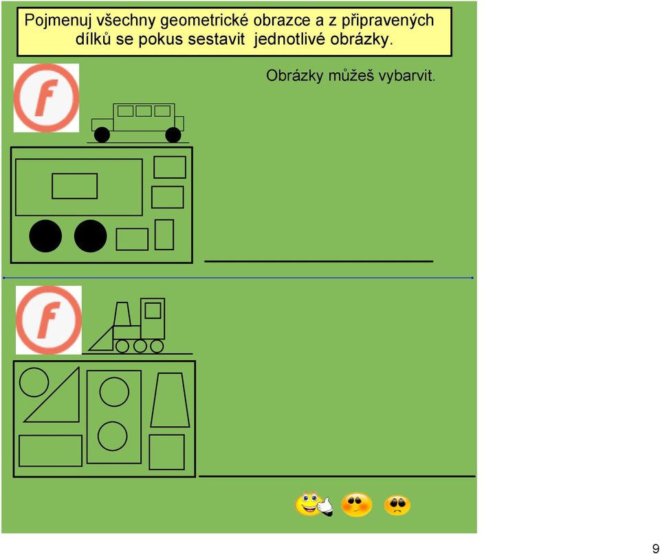 se pokus sestavit jednotlivé