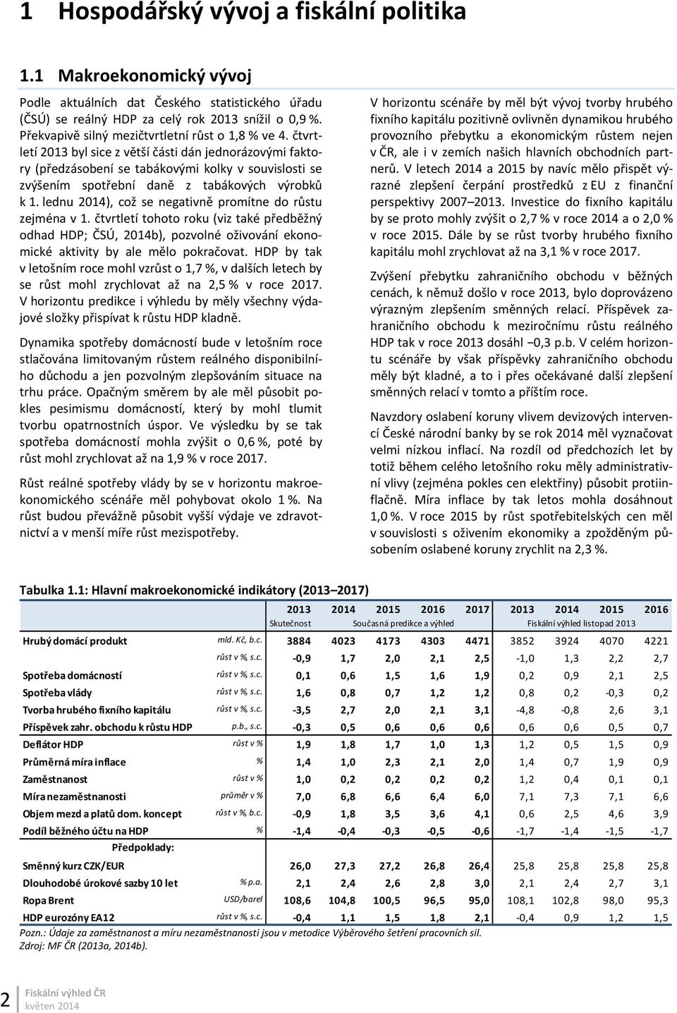 čtvrtletí 2013 byl sice z větší části dán jednorázovými faktory (předzásobení se tabákovými kolky v souvislosti se zvýšením spotřební daně z tabákových výrobků k 1.