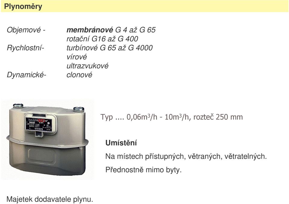 ultrazvukové Dynamické- clonové Umístní Na místech