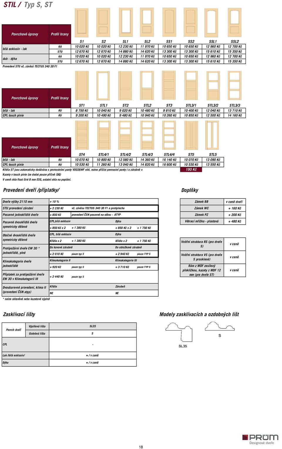 ST1 STL1 ST2 STL2 ST3 STL3/1 STL3/2 STL3/3 RU 8 750 Kč 10 040 Kč 9 020 Kč 10 480 Kč 9 810 Kč 10 400 Kč 12 040 Kč 13 710 Kč RU 9 200 Kč 10 490 Kč 9 480 Kč 10 940 Kč 10 260 Kč 10 850 Kč 12 500 Kč 14