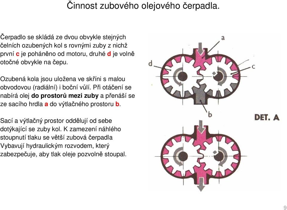 obvykle na epu. Ozubená kola jsou uložena ve sk íni s malou obvodovou (radiální) i bo ní v lí.