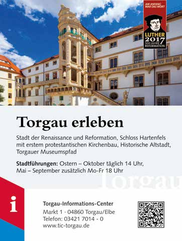 L 31 Hotel-Pension zum Markt /, 49 lůžek,,, Bäckerstraße 12, 04860 Torgau, tel. +49 3421 711379, vzd. 1 km, poloha: le L 32 Pension Wehner, 8 lůžek,, Spitalstraße 21, 04860 Torgau, tel.