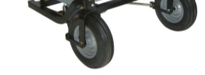 Vysavače - foukače listí 1410 Vysavač listí (turbína), Rapid X bez příslušenství, výška nastavitelná plynule prostřednictvím pojezdových kol, 2 čelní otočná pojezdová kola, hmotnost 75kg, otáčky