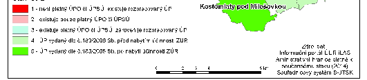 Mapa 1.2: Stav ÚP v rámci SO ORP Teplice k 31. 12.