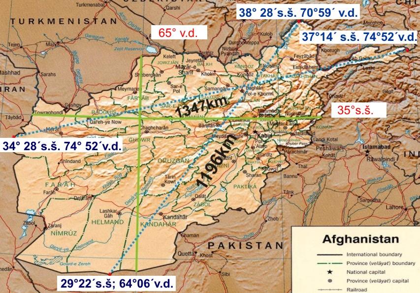 7. Islámská republika Afghánistán (Jomhuri-ye Eslami-ye Afghanestan) Afghánistán, hornatá, suchá a pro Evropana nehostinná země.