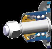 Bezúdržbové uložení disků Dvouřadá ložiska byla převzatá z konstrukce stavebních strojů. Garance dlouhé životnosti ložisek. Spolehlivé řešení s nulovými nároky na údržbu.