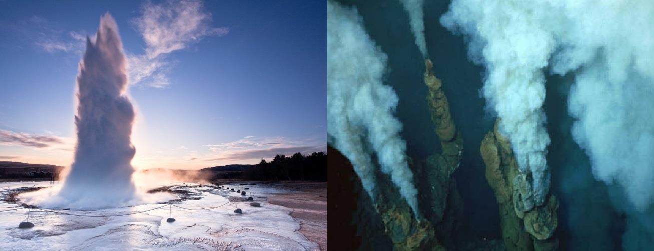 2.2 Výskyt turbulentních paprsků Pozorovat turbulentní paprsky v přírodě není neobvyklé. Případem turbulentního paprsku může být vypouštění odpadních vod do moře (obr. 2.6b) popř.