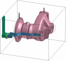 2 Počáteční podmínky Model Obrázek Materiál Teplota [ C] Odlitek