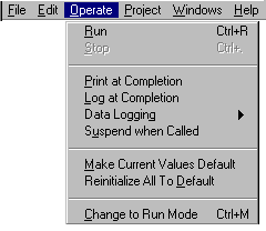 4 Edit Control... vyvolá speciální grafický editor objektů čelního panelu Creat SubVI... je-li v blokovém diagramu vybrána určitá oblast, je možné touto volbou vytvořit z daného výběru samostatný podvi.