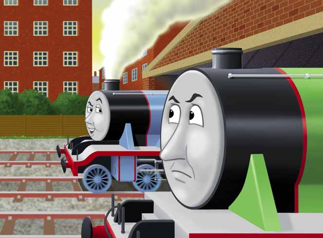 Druhého dne ráno Gordon při výjezdu z depa zavolal na Henryho: Měj se, Henry! A nezapomeň, co jsem ti říkal o tom pískání! Odpoledne jel Henry do Edwardovy stanice s osobním vlakem.