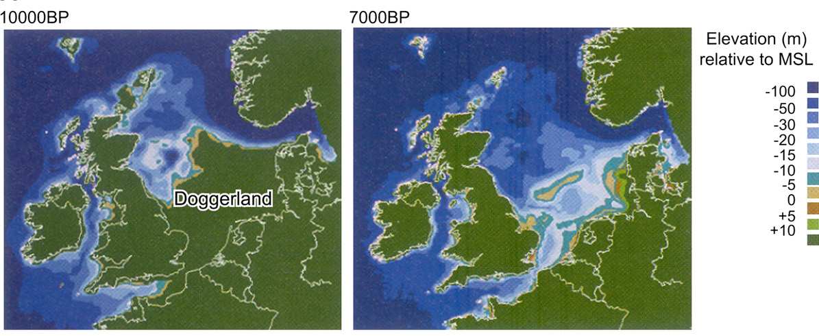 11650-7000 BP Časný Holocén Tání ledovců