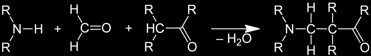 formaldehyd + katal HCl.