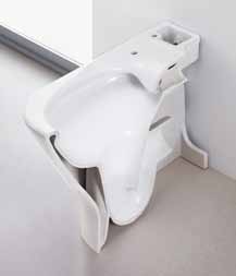 Koupelnové komplety 61 The Gap Clean Rim the Gap - klozet bez oplachového kruhu RIMLESS WC mísa kapotováná kombi Compact, hluboké splachování, vario odpad (pro 7341730000) WC nádrž Compact, armatura